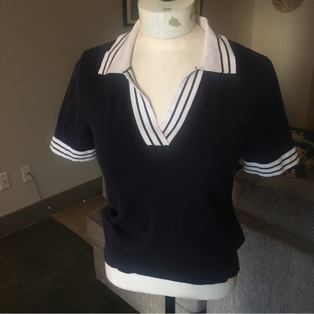 Tommy Hilfiger sailor vibes knit top